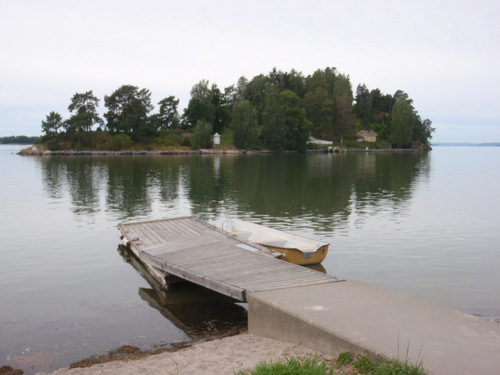 Island in Bråviken Bay.